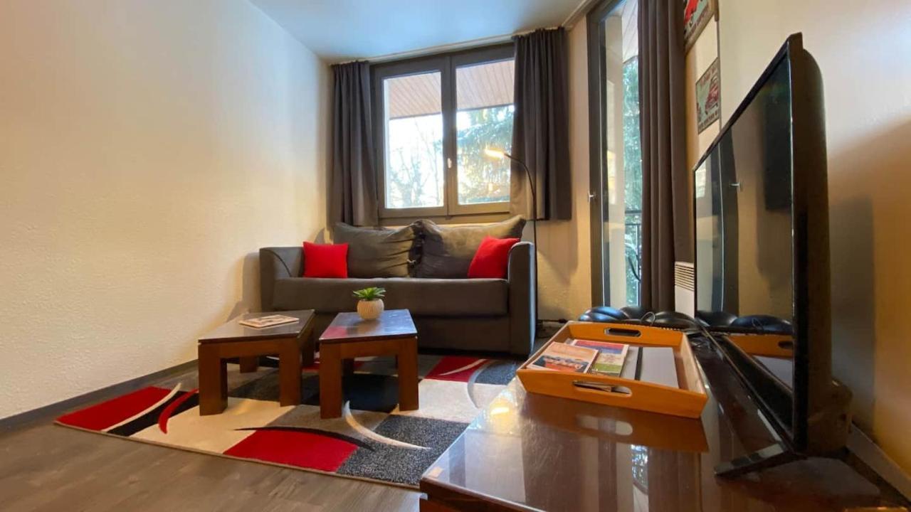 Chamois De Chamonix, Confortable 2 Pieces, Balcon, Parking Gratuit ภายนอก รูปภาพ