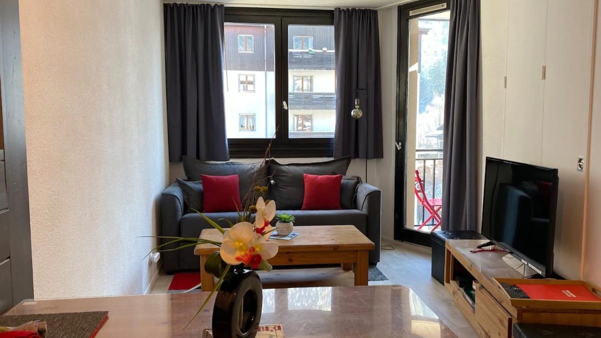 Chamois De Chamonix, Confortable 2 Pieces, Balcon, Parking Gratuit ภายนอก รูปภาพ