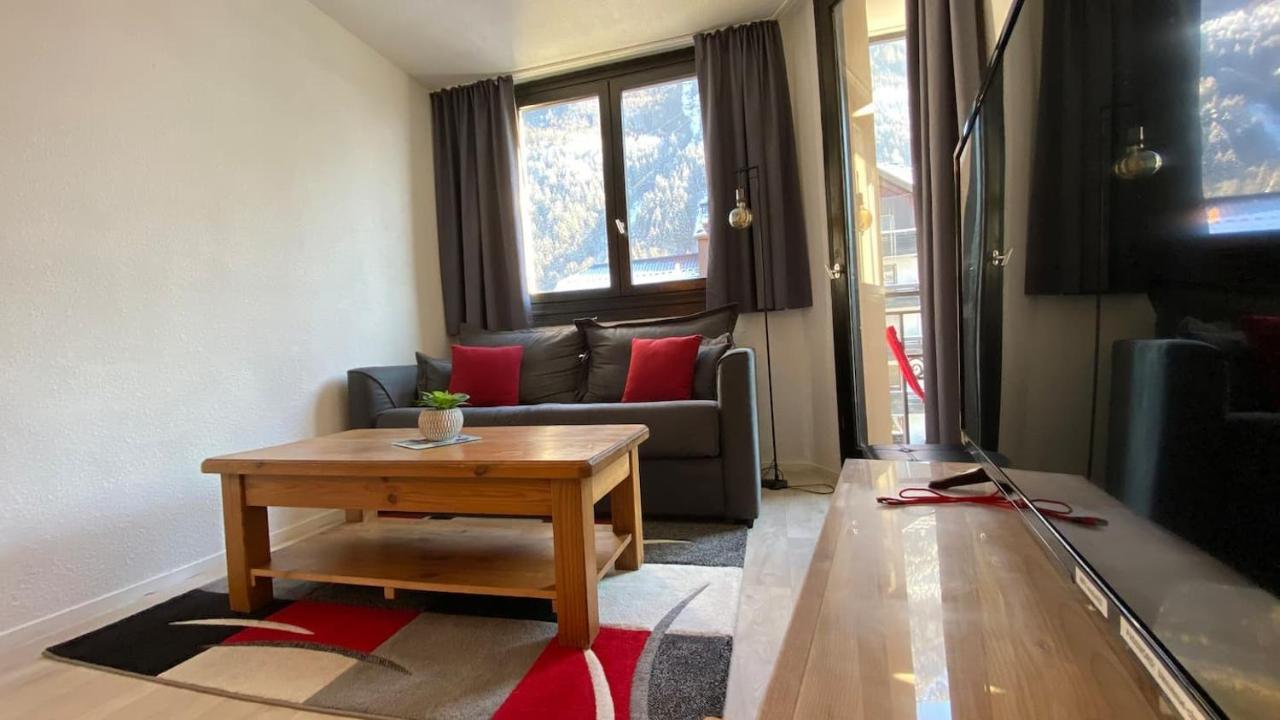 Chamois De Chamonix, Confortable 2 Pieces, Balcon, Parking Gratuit ภายนอก รูปภาพ