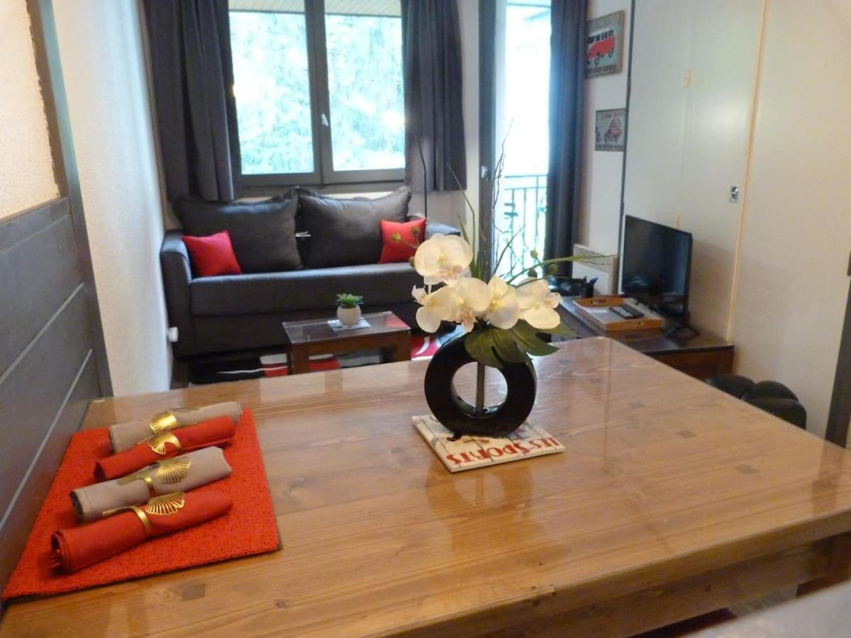 Chamois De Chamonix, Confortable 2 Pieces, Balcon, Parking Gratuit ภายนอก รูปภาพ